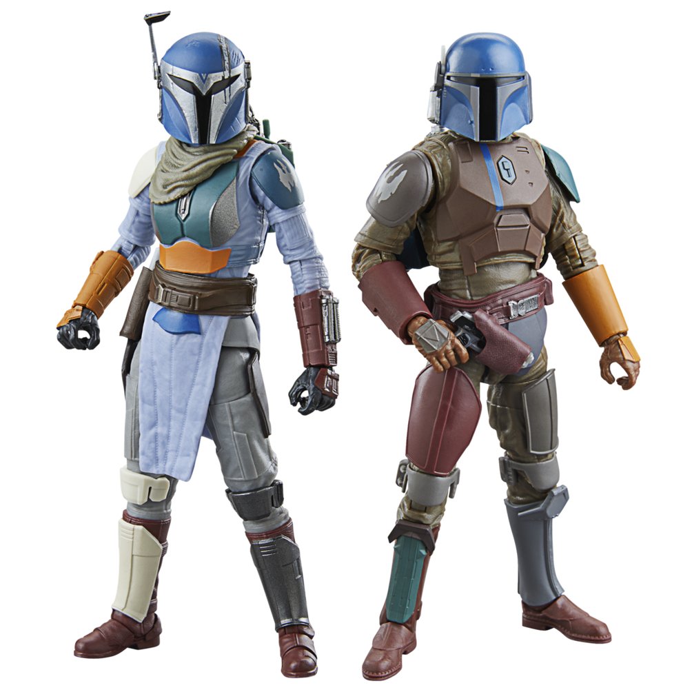 Set 2 Figuras Hasbro Star Wars The Black Series The Mandalorian Shriek Hawk Trainers