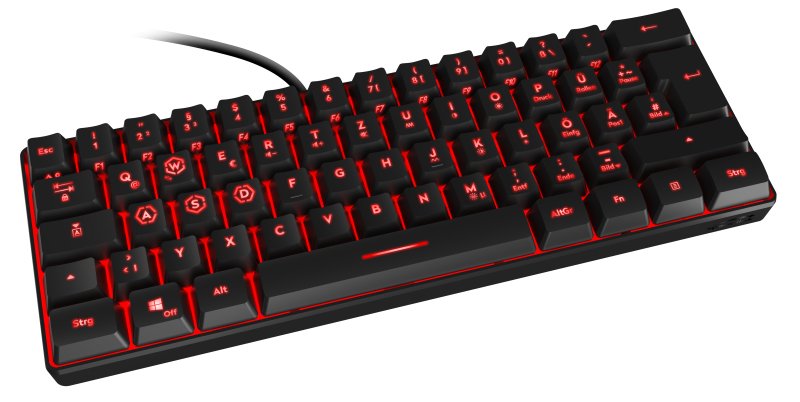 EAN 4027301781809 - SPEEDLINK SL-670014-BK teclado Juego RF inalámbrica + USB QWERTZ Alemán Negro imagen 7