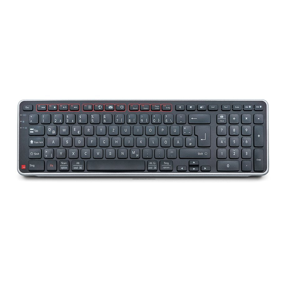 EAN 0743870006856 - Contour Design Balance teclado Oficina USB QWERTZ Alemán Negro imagen 1