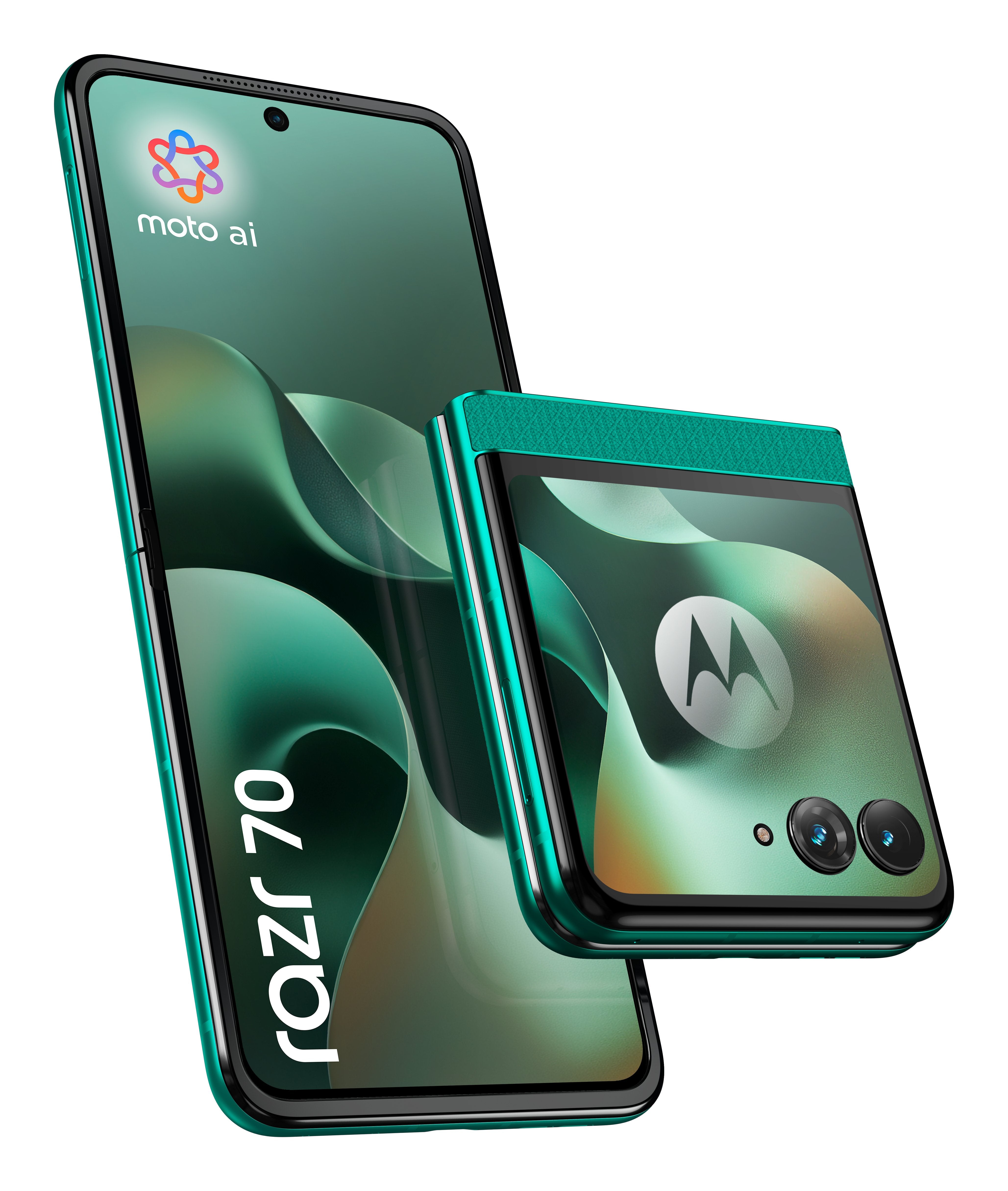 EAN 0840493609850 - Motorola razr 70 17,5 cm (6.9") SIM doble Android 16.0 5G USB Tipo C 8 GB 256 GB 4800 mAh Verde oscuro imagen 1