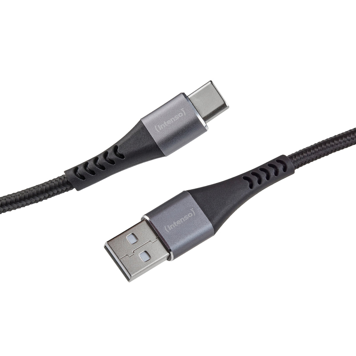EAN 4034303038800 - Intenso CHARGING / DATA CABLE / MODEL A60C / 1 METER LENGTE / KLEUR ZWART cable USB 1 m USB A USB C Negro imagen 1
