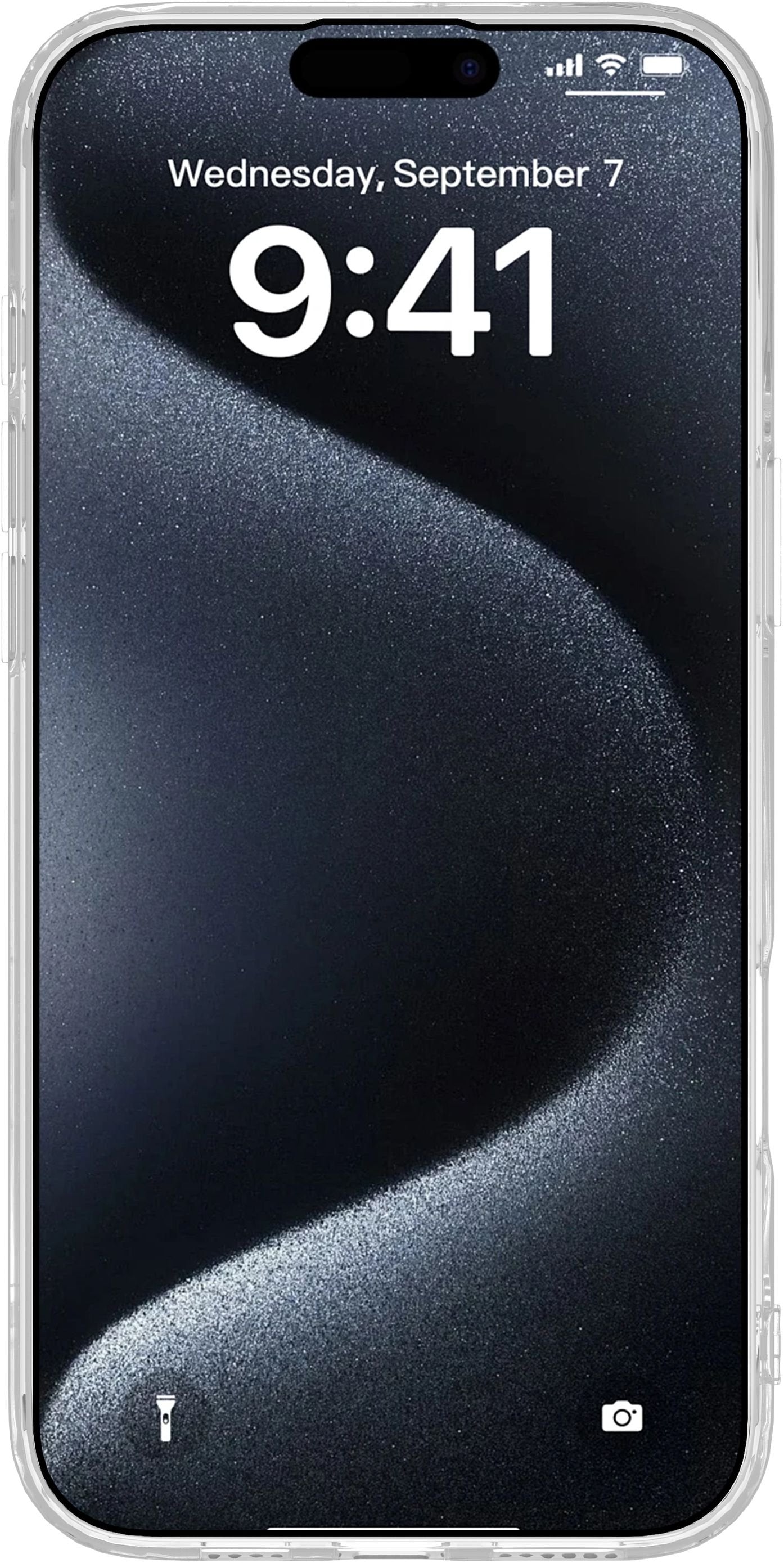 Infinite Vienna Iphone 16  Clear Cover. Material: 100%