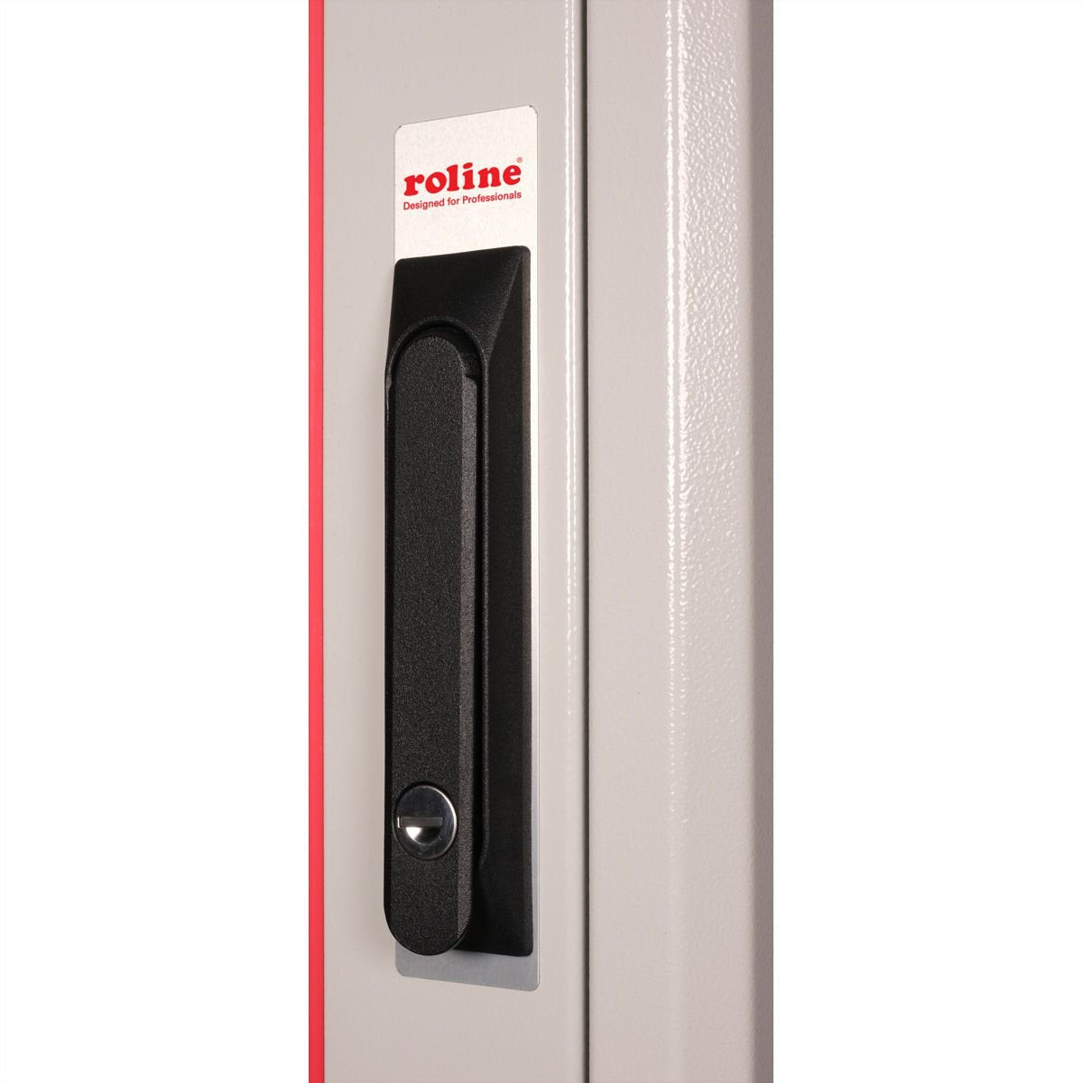 Roline 19-Zoll Netzwerkschrank Basic 42 He, 800x800 Bxt Glastr Grau