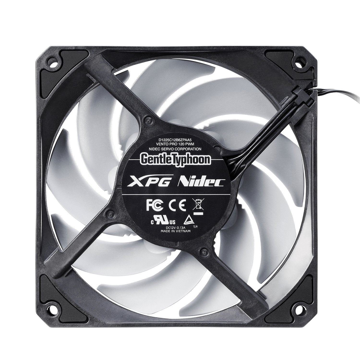 Ventilador Cpc Adata Xpg Vento Pro 120 Pwm