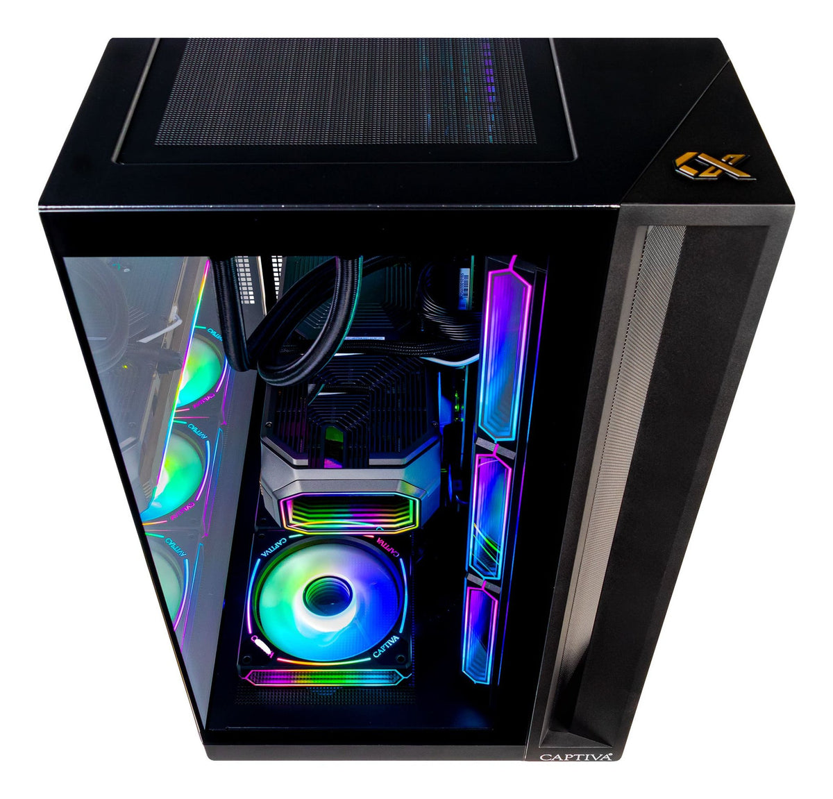 EAN 4046373900642 - CAPTIVA PC Highend Gaming I90-064 (i9-14900KF/RTX5070 12GB GDDR7/SSD 2TB/64GB/WLAN/Windows 11 Home 64-bit imagen 2