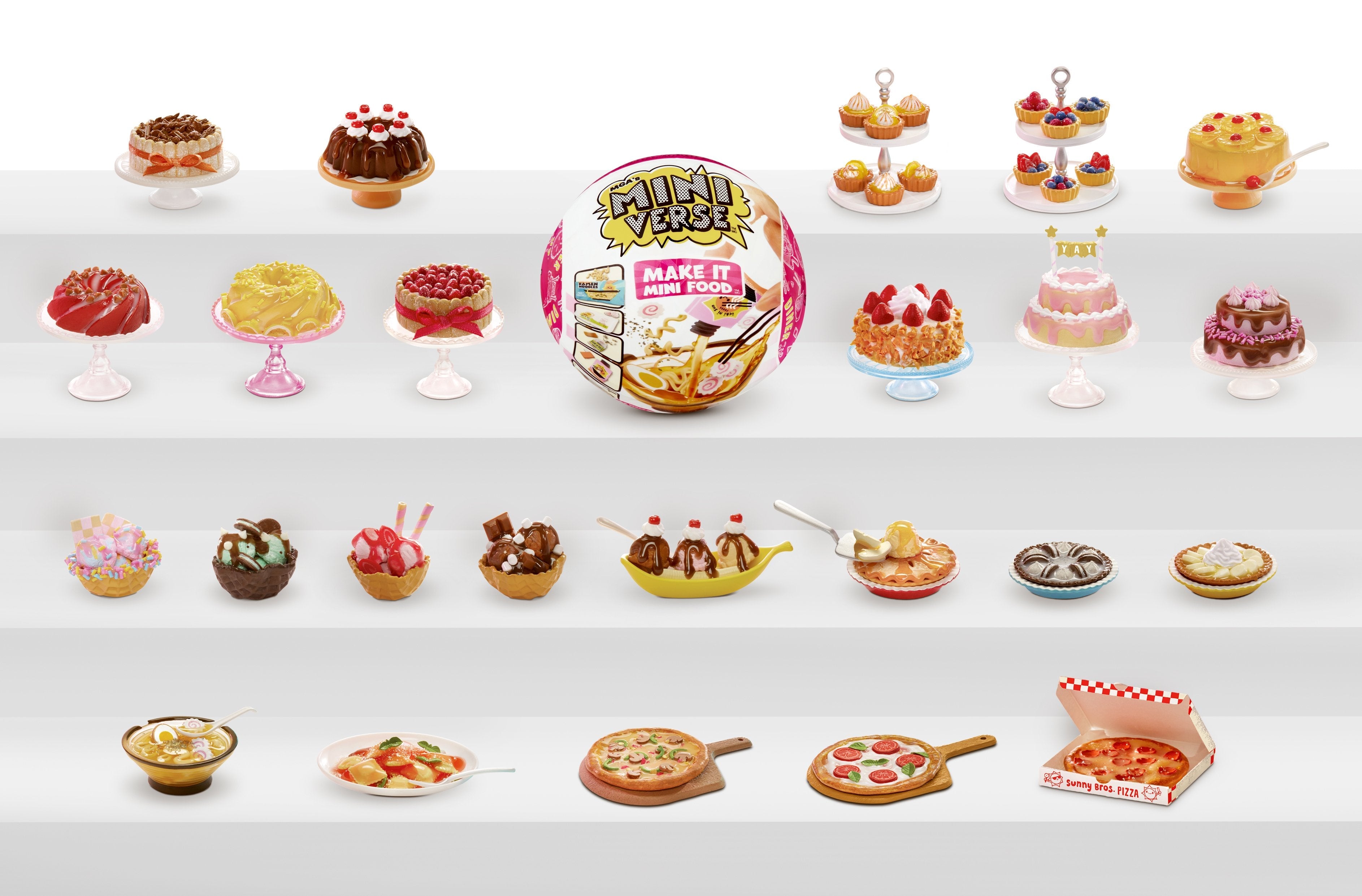 Mga Entertainment Miniverse Make It Mini Foods - Diner Series 2, Accesorios Para Muñecas Artículos Surtidos 591825x2euc