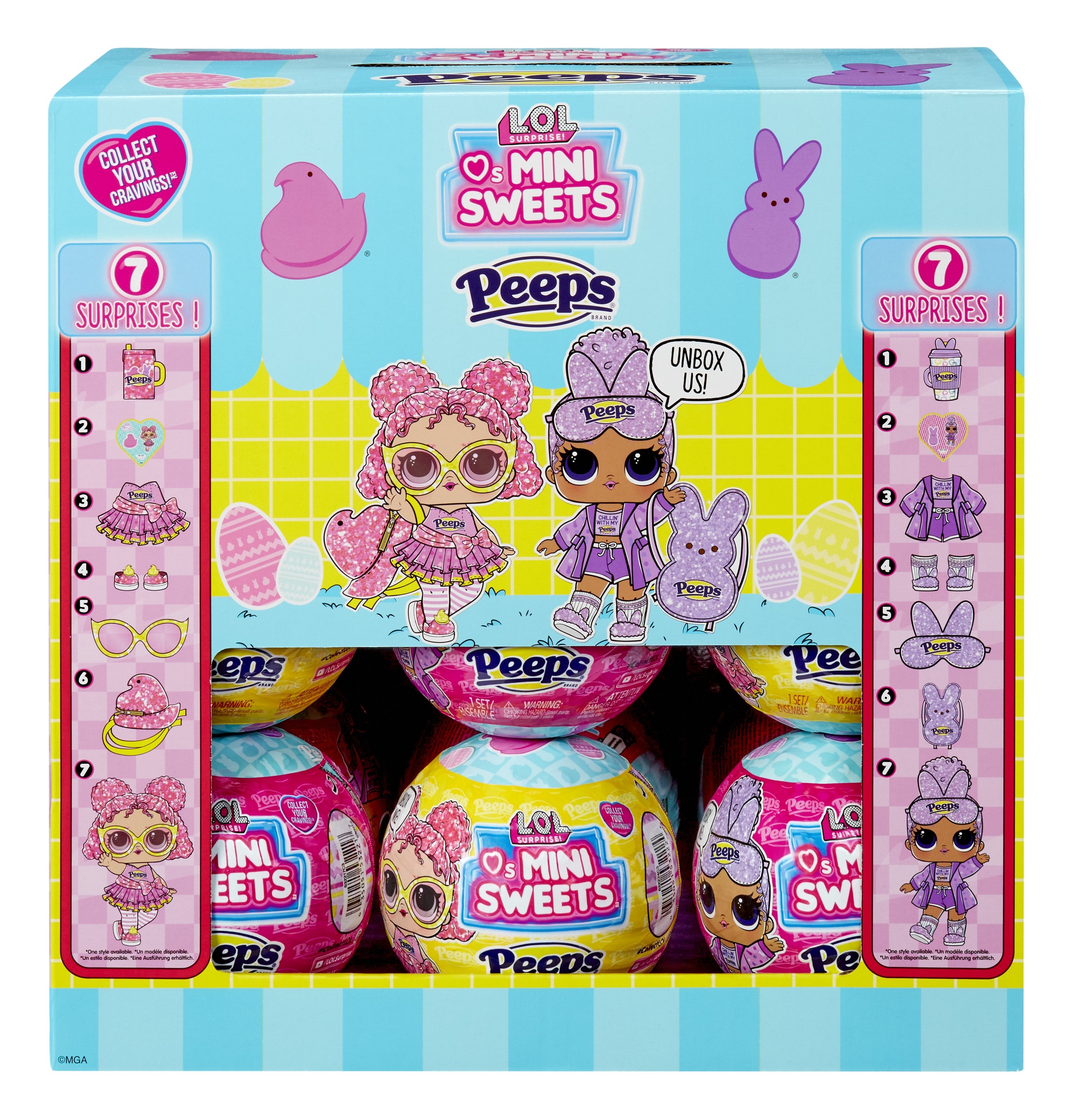 EAN 0035051532224 - L.O.L. Surprise! Loves PEEPS Tots- Fluff Chick imagen 9