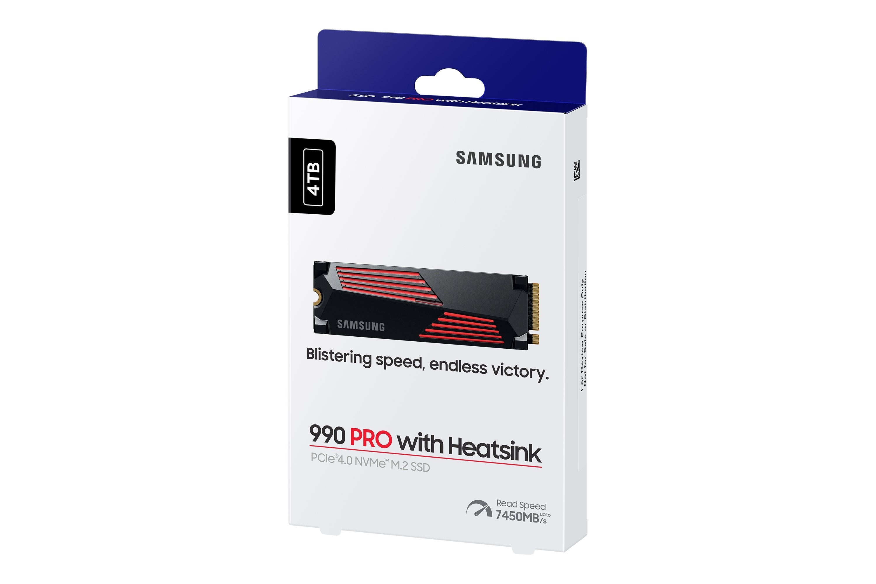 Samsung 990 Pro M.2 4 Tb Pci Express 4.0 V-Nand Tlc Nvme Mz-V9p4t0gw