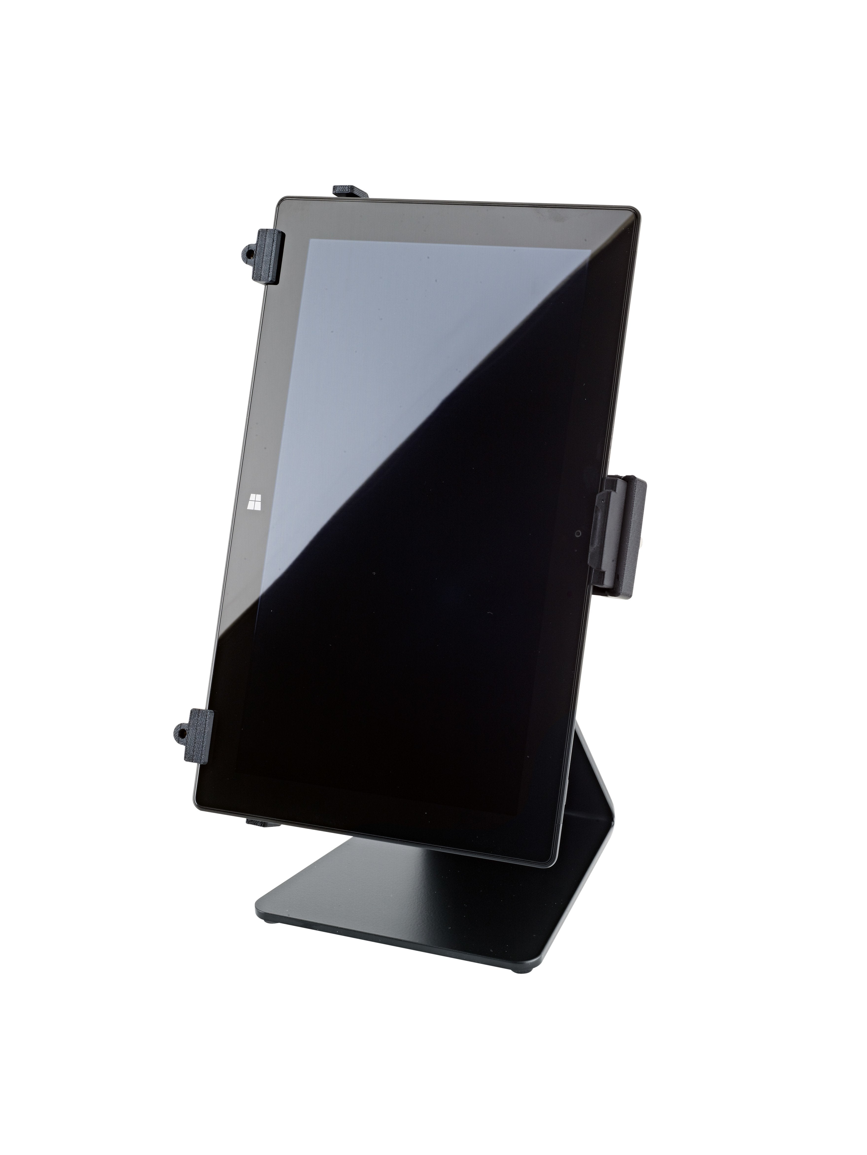 K&M 19792 Soporte De Mesa Para Tablet Pc, Negro