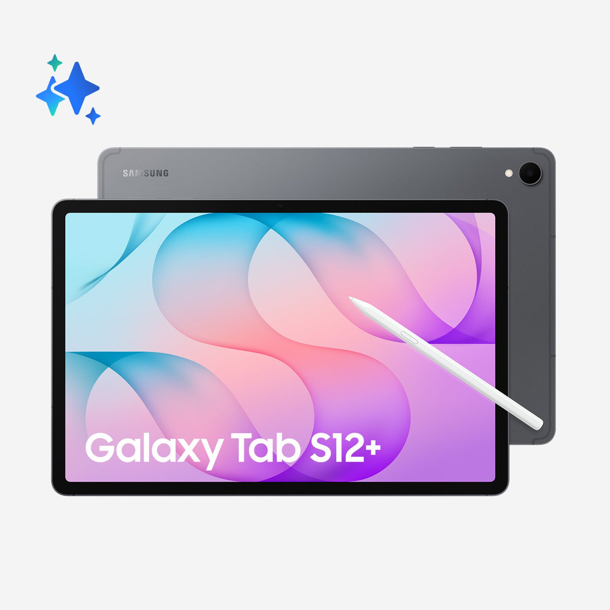 EAN 8806099400415 - Samsung Galaxy Tab S12+ 5G 256 GB 32 cm (12.6") 12 GB Wi-Fi 6 (802.11ax) Gris imagen 1