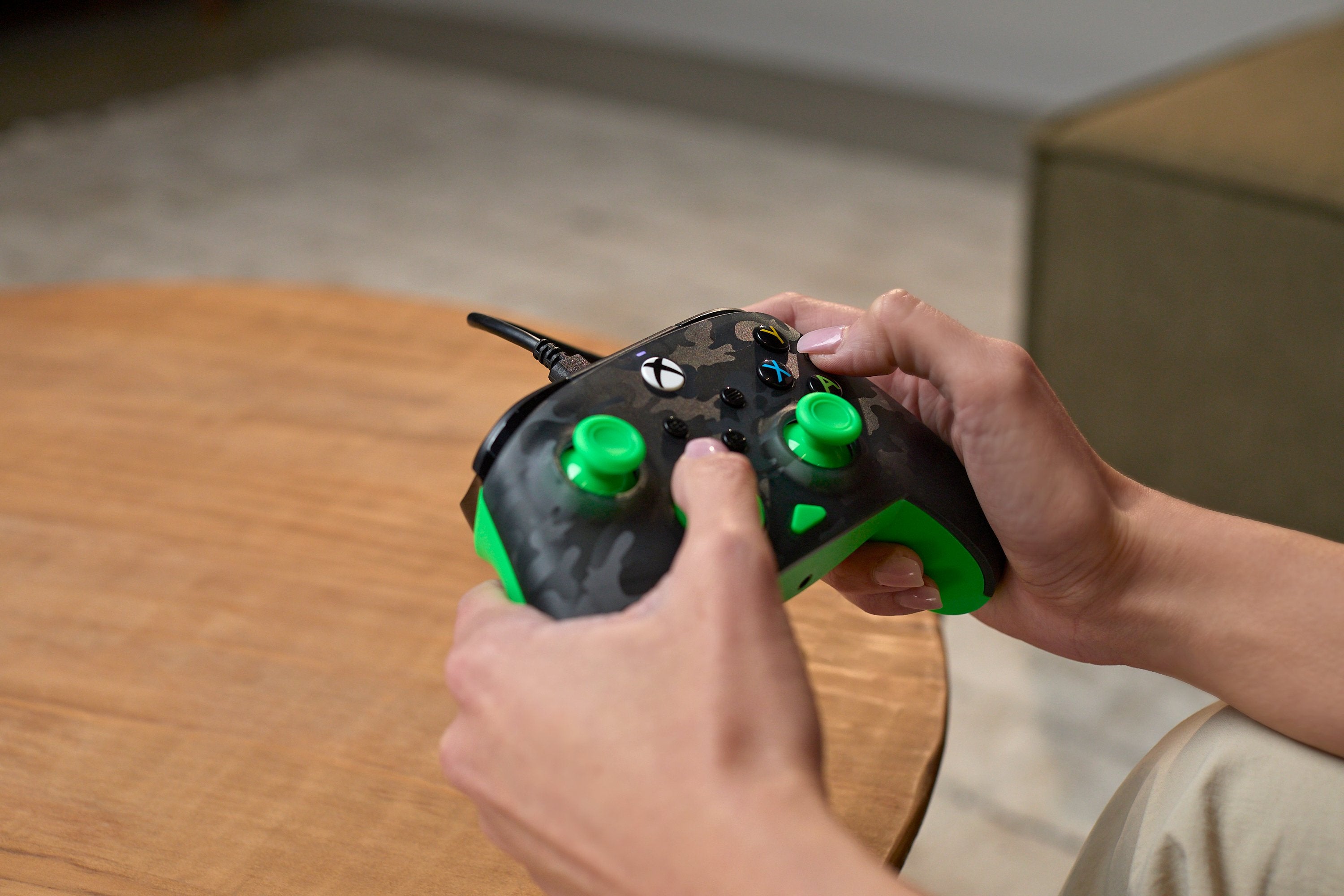 EAN 0840454400045 - Turtle Beach Rematch Core Negro, Verde, Gris USB Gamepad PC, Xbox, Xbox One, Xbox Series S, Xbox Series X imagen 9