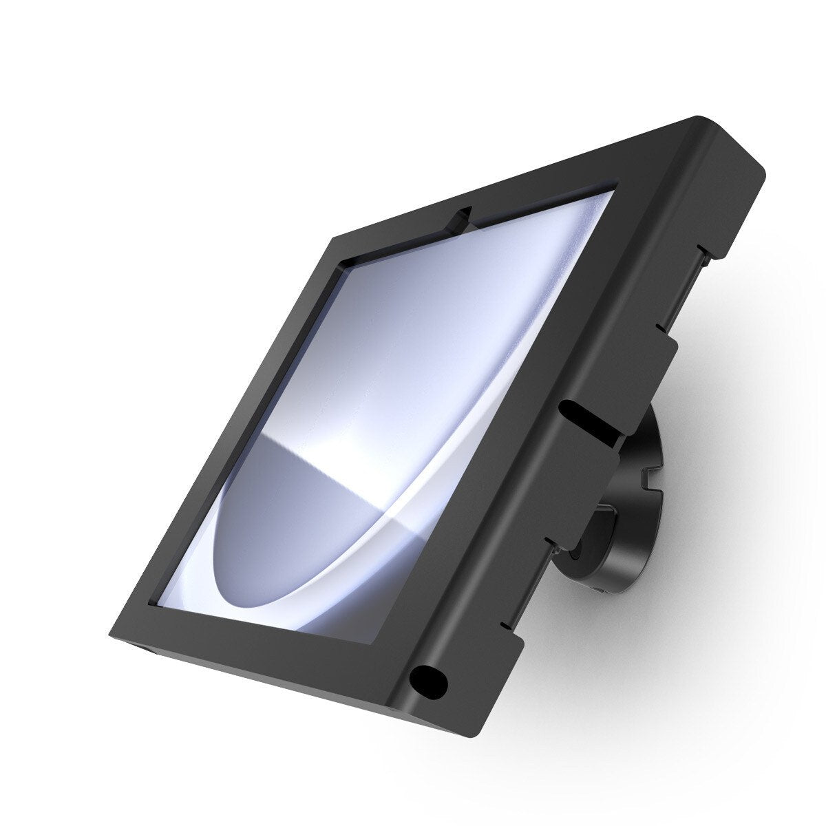 Compulocks Galaxy Tab A9+ Swell Enclosure Tilting Wall Mount Kit De Montaje (Caja Soporte Para Montaje En Pared) Retrato/Landscape Cámara Y Sensores Expuestos En La Parte Delantera/Traseera Para Pc Tablet Inclinación Bloqueable Aluminio Mar