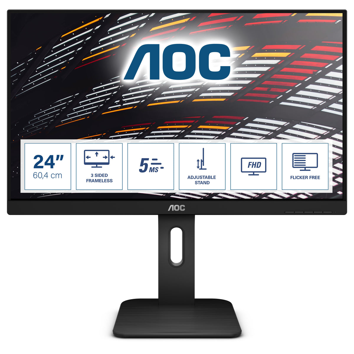 EAN 4038986146227 - AOC P1 24P1 pantalla para PC 60,5 cm (23.8") 1920 x 1080 Pixeles Full HD LED Negro imagen 1