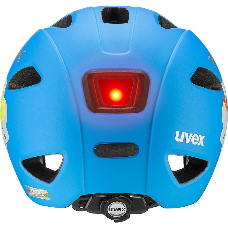 Casco De Ciclismo Infantil Uvex Oyo Style Dino Blue Matt, Talla 50-54