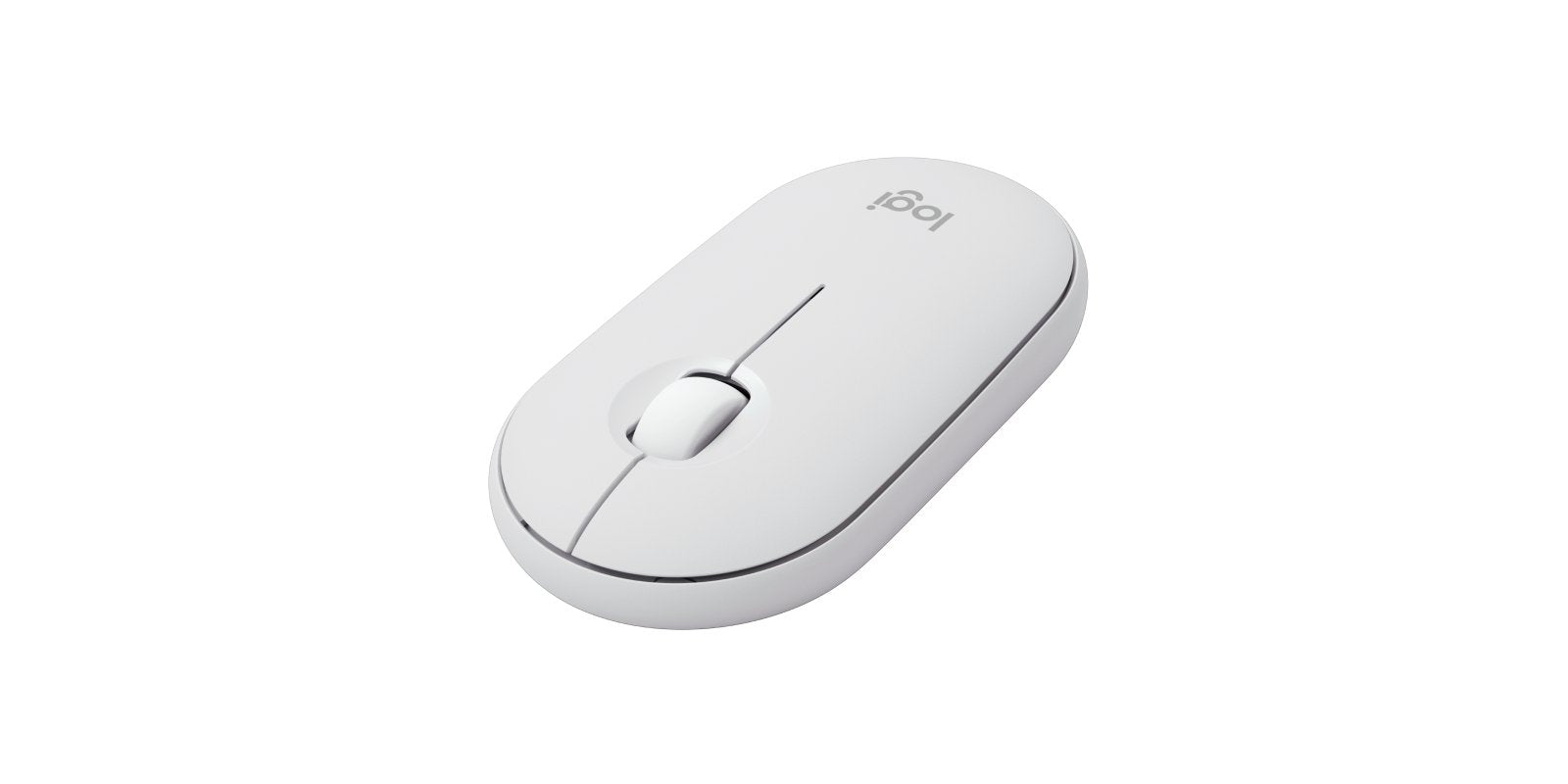 Logitech Pebble 2 Combo Set, Weiss, Cablelos, Deutsch, 920-012204