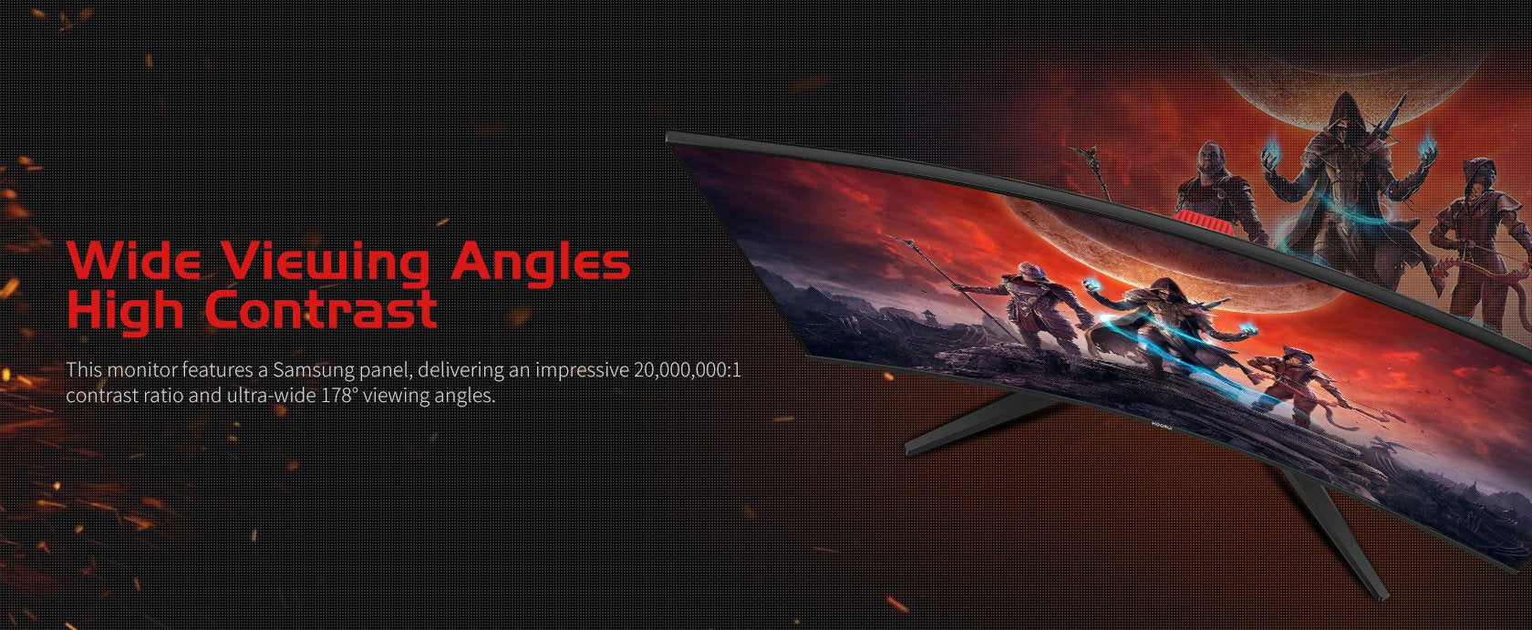 Koorui G3221sc Qhd Curved Gaming Monitor 80 Cm (31,5 Zoll)