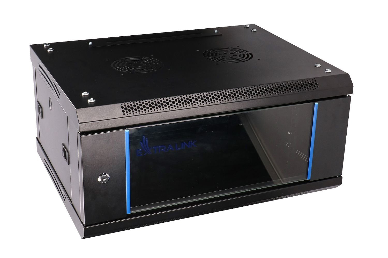 EAN 5902560362886 - Extralink 4U 600X450 WALL-MOUNTED RACKMOUNT CABINET BLACK Bastidor de pared imagen 9