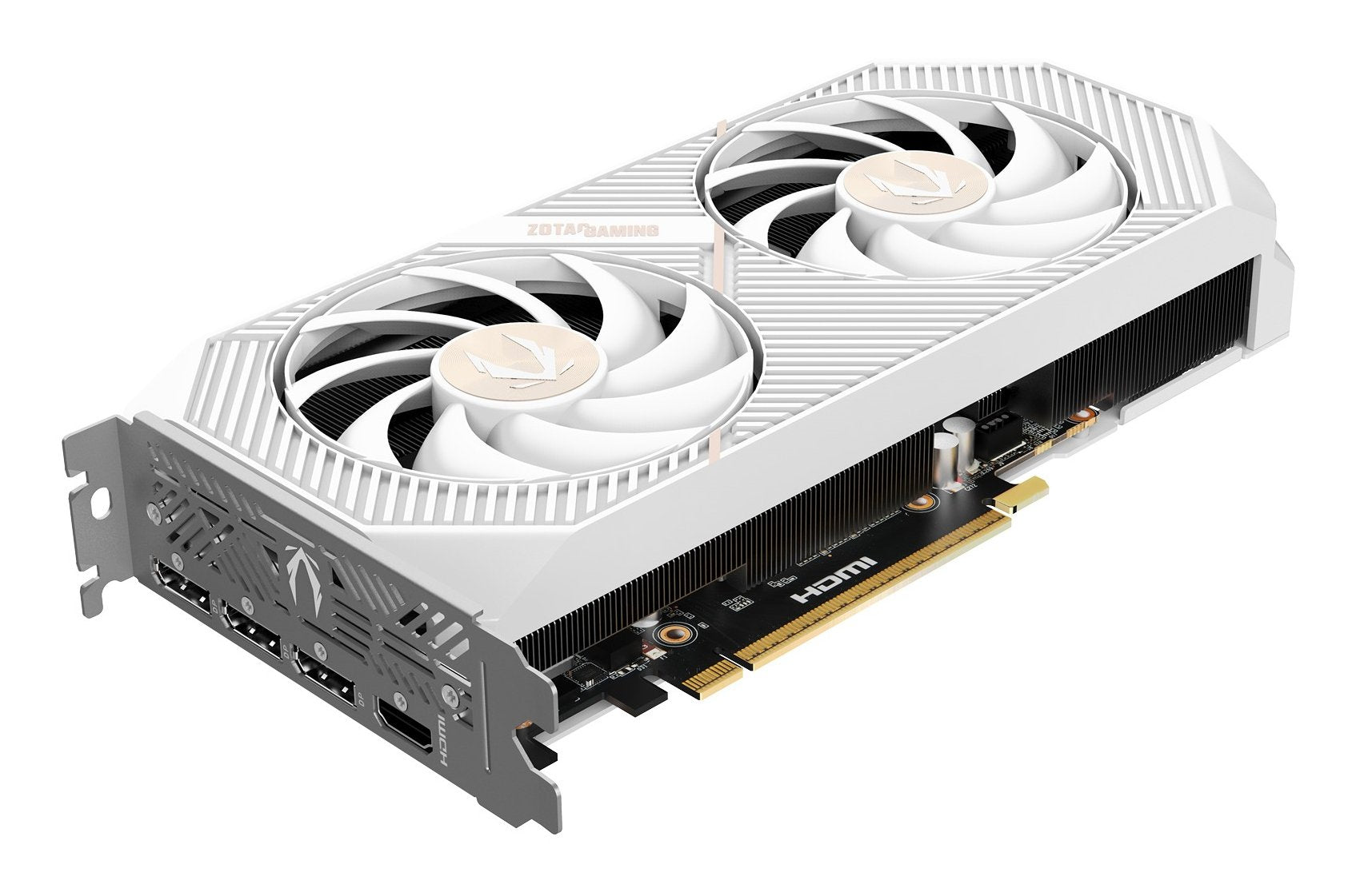 Rtx 5070 12gb Zotac Twin Edge Oc Gddr7 Blanco