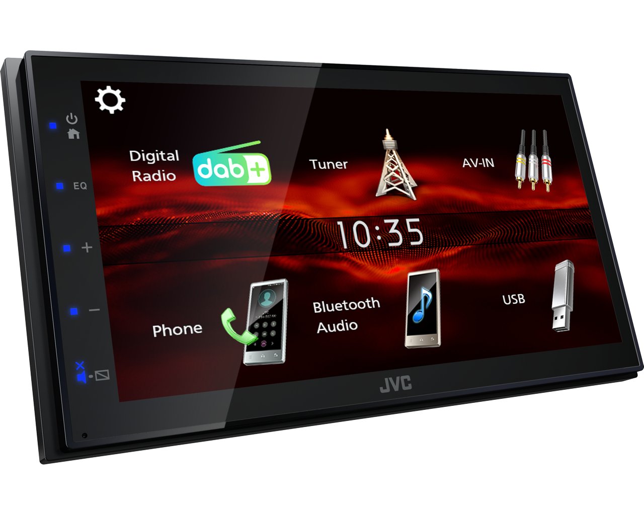 EAN 4975769476037 - JVC KW-M180DBT receptor multimedia para coche Negro 180 W Bluetooth imagen 3