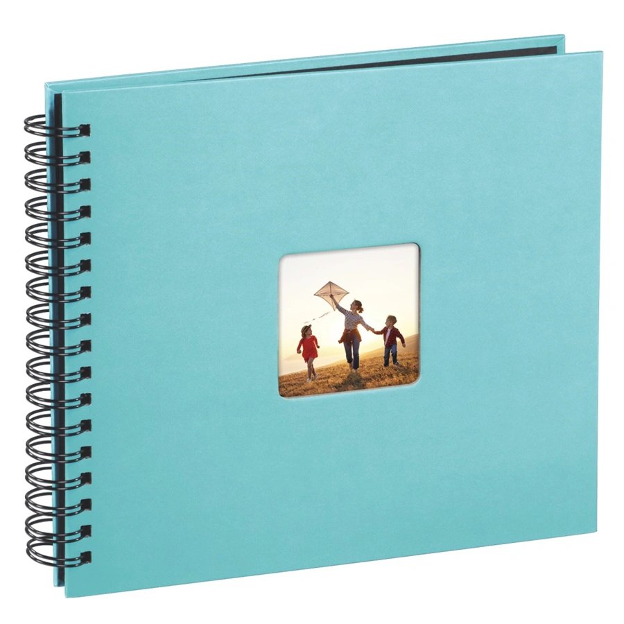 Hama  Fine Art   36x32/50  10607 Spiralbound Album, Turquoise Albom