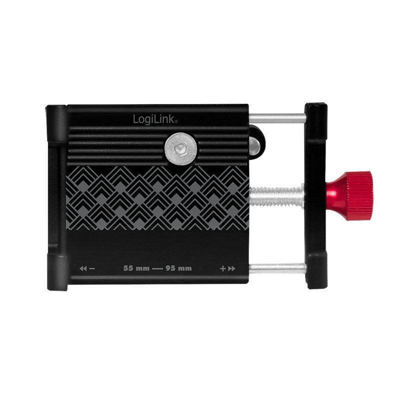 Logilink Aa0146 Soporte Smartphone 3,5-7", Negro, Rojo