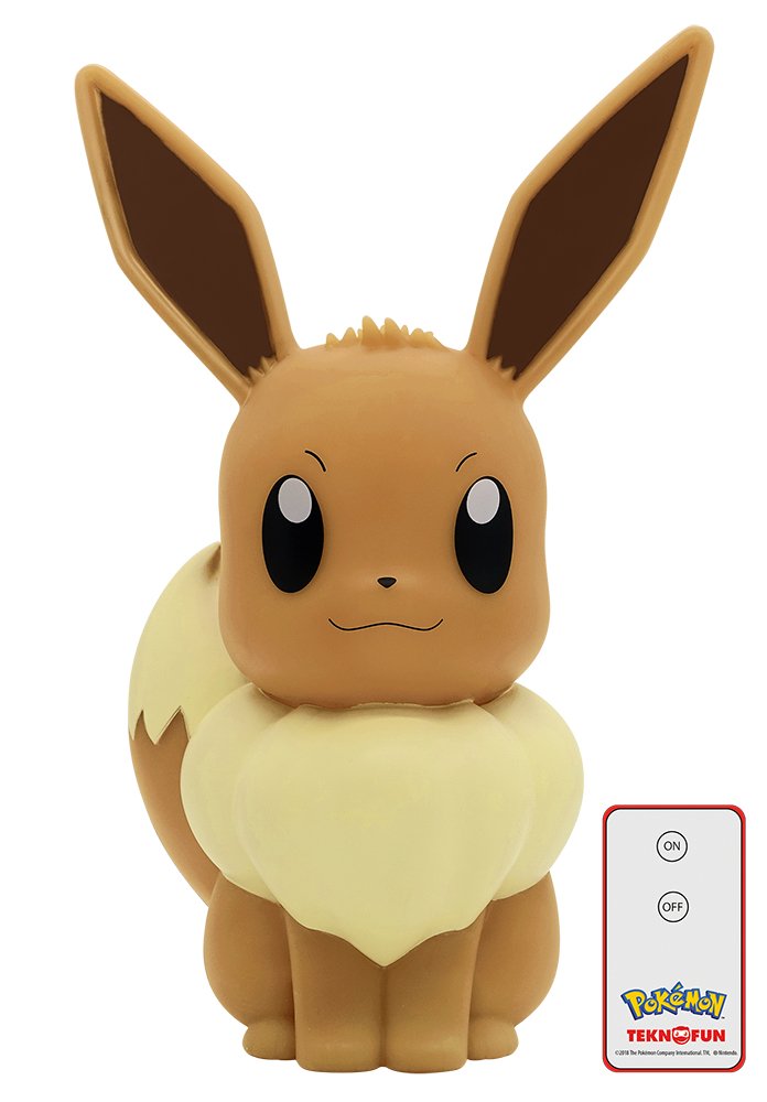 Lampara Led 3d Eevee Pokemon