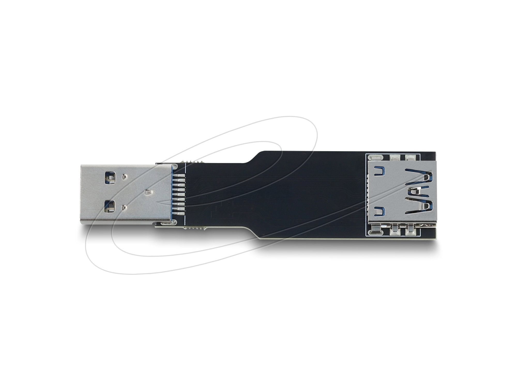 Delock Usb 10 Gbps Adapter Usb Typ-A Buchse Zu Stecker Gerade Flach