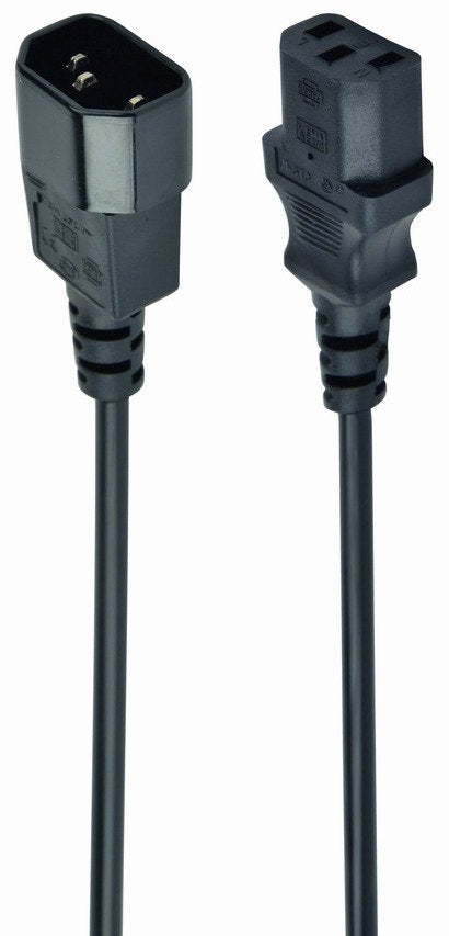 EAN 8716309011310 - Gembird PC-189 cable de transmisión Negro C14 acoplador imagen 2