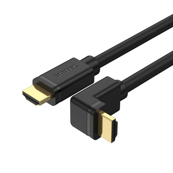 Unitek Cable Angulado Hdmi 2.0,90', 4k60hz, 3m, Y-C1002