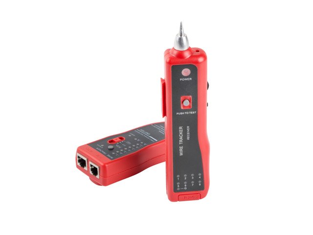 EAN 5901969404357 - Lanberg NT-0501 comprobador de cables de red Negro, Rojo imagen 4