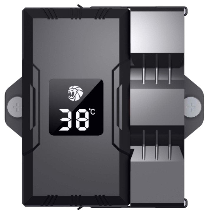 Refrigeración Cpu Gamemax  Cpu Air Cooler  Gamma 90 Digital Bk  Black