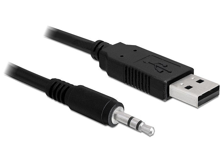 Delock 83114 Converter Usb 2.0 Male > Ttl 3.5 Mm Stereo Jack 1.8 M (3.3 V)