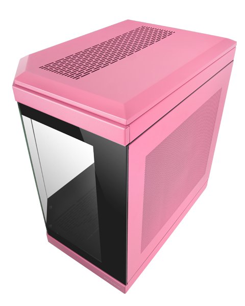 Caja Gaming Semitorre Mars Gaming Mc-3t Rosa