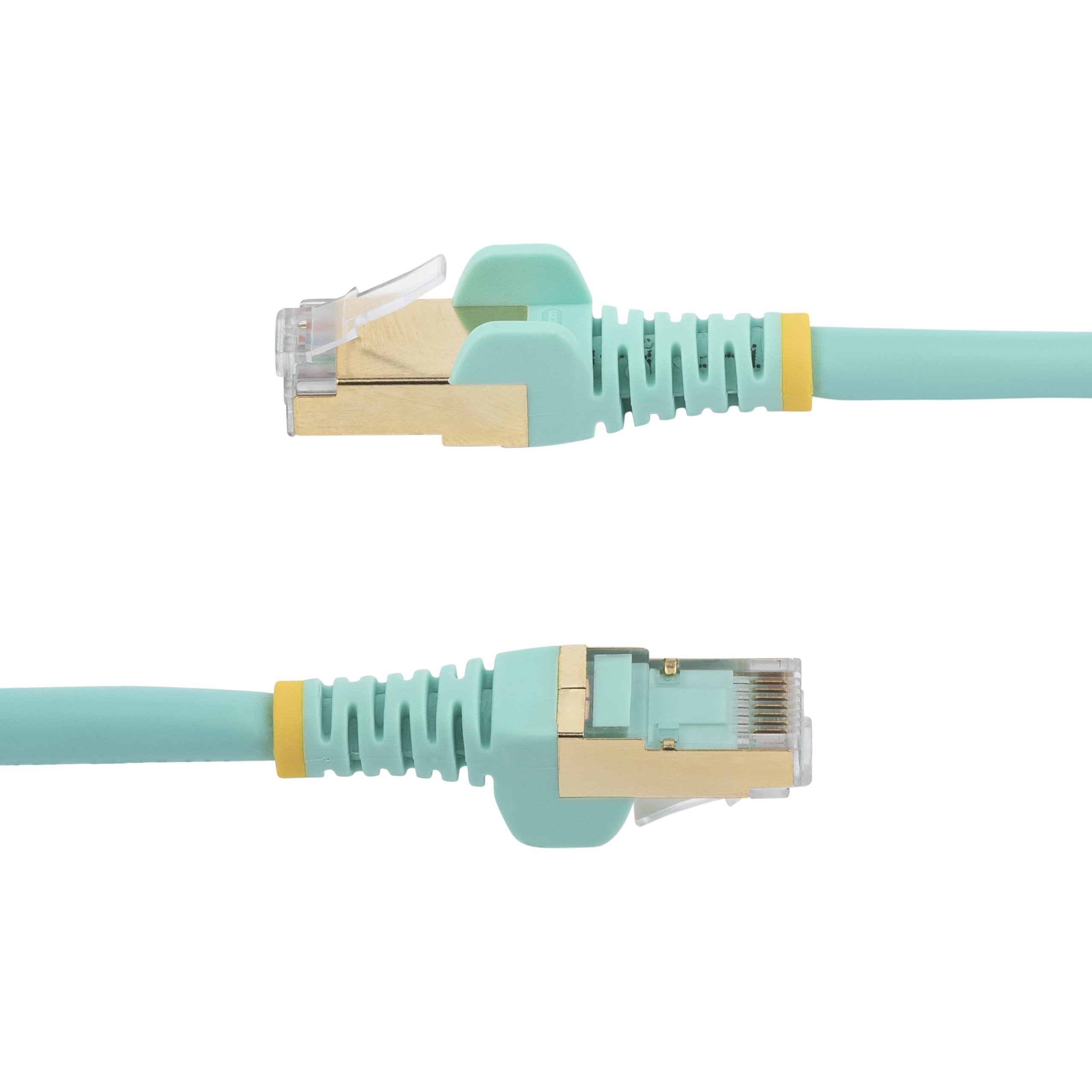 Cable 1m Red Ethernet Rj45 Stp Cabl Cat6a Snagless Aguamarina