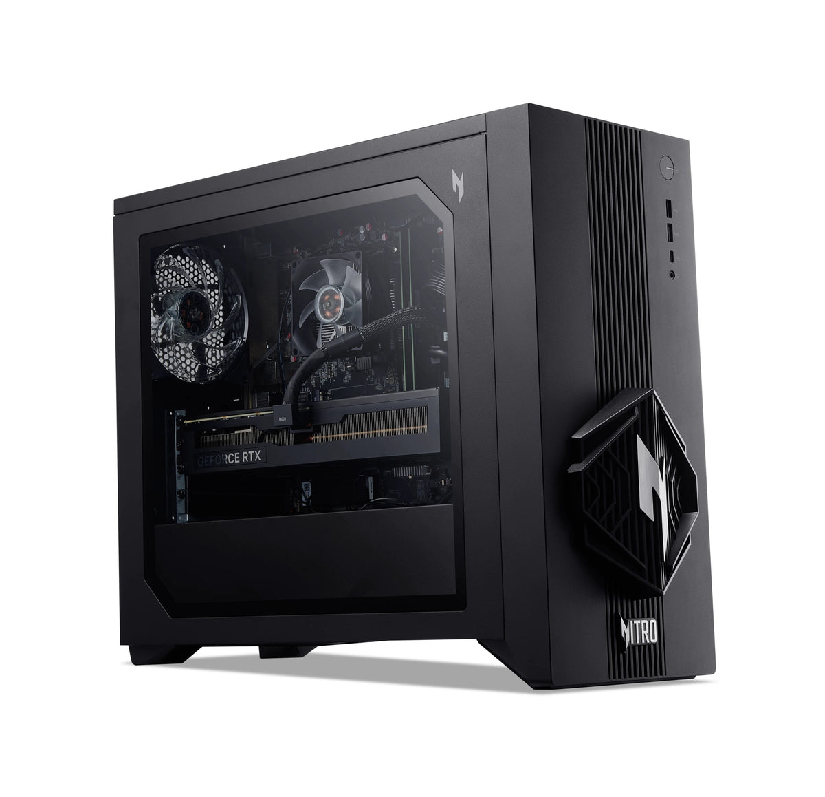 Pc Gaming Acer Nitro N30 100_b850 Amd Ryzen 7 8700f 16gb Ram 1tb Ssd Radeon Rx 9060 Xt Windows 11 Home Negro