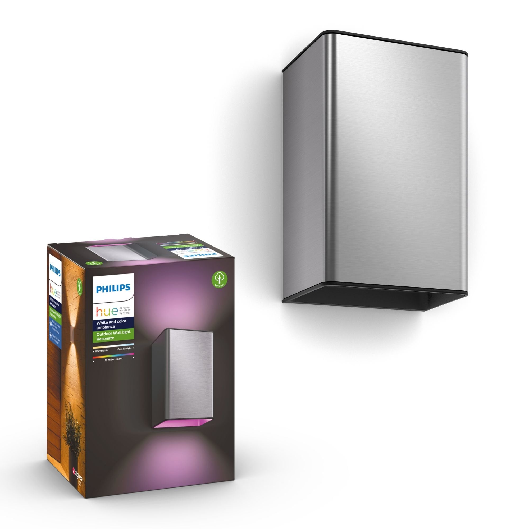 Philips Hue White And Color Ambiance Aplique Mural Para Exteriores Resonate