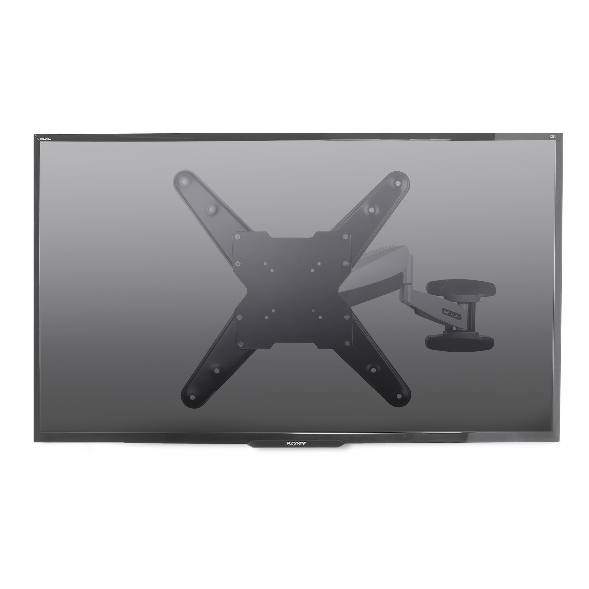 Startech Soporte Vesa De Pared Para Tv De 23 A 55 Pulgadas  Ajustable Con Movimiento Total