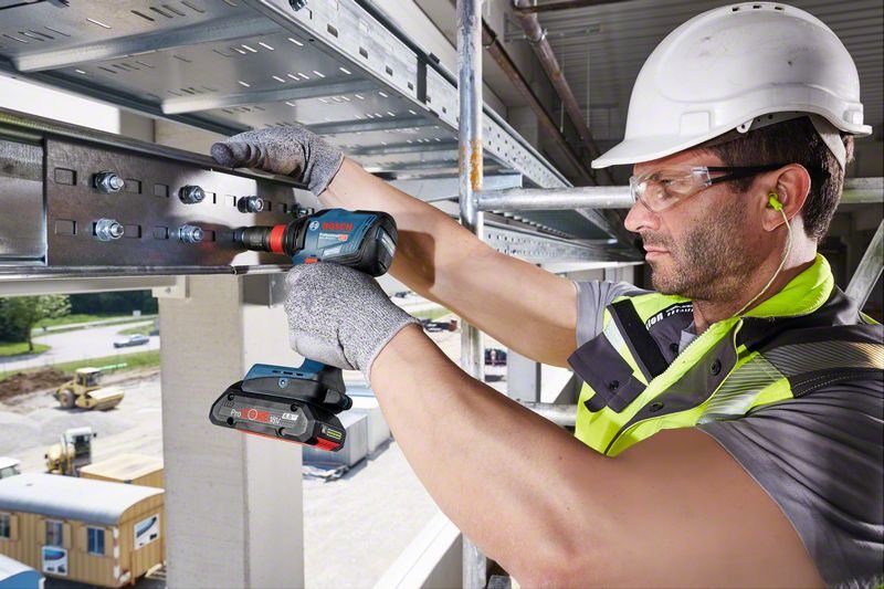 Bosch Atornillador De Impacto Inalámbrico Gdx 18v-210 C Professional Solo, 18 Voltios 06019j0201