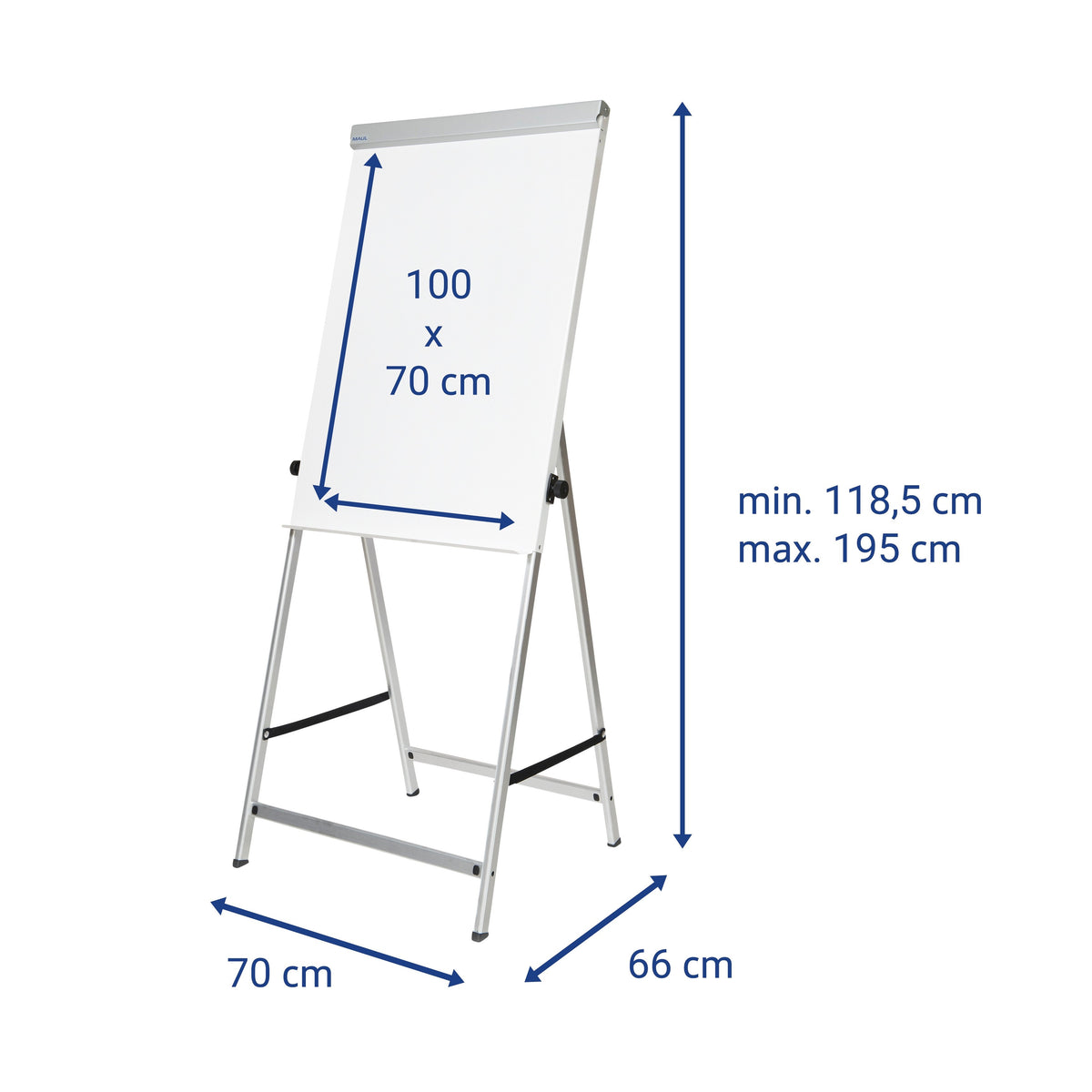 EAN 4002390024327 - MAUL Flipchart Functional tablero o accesorio magnético Acero 700 x 1000 mm Plata imagen 21