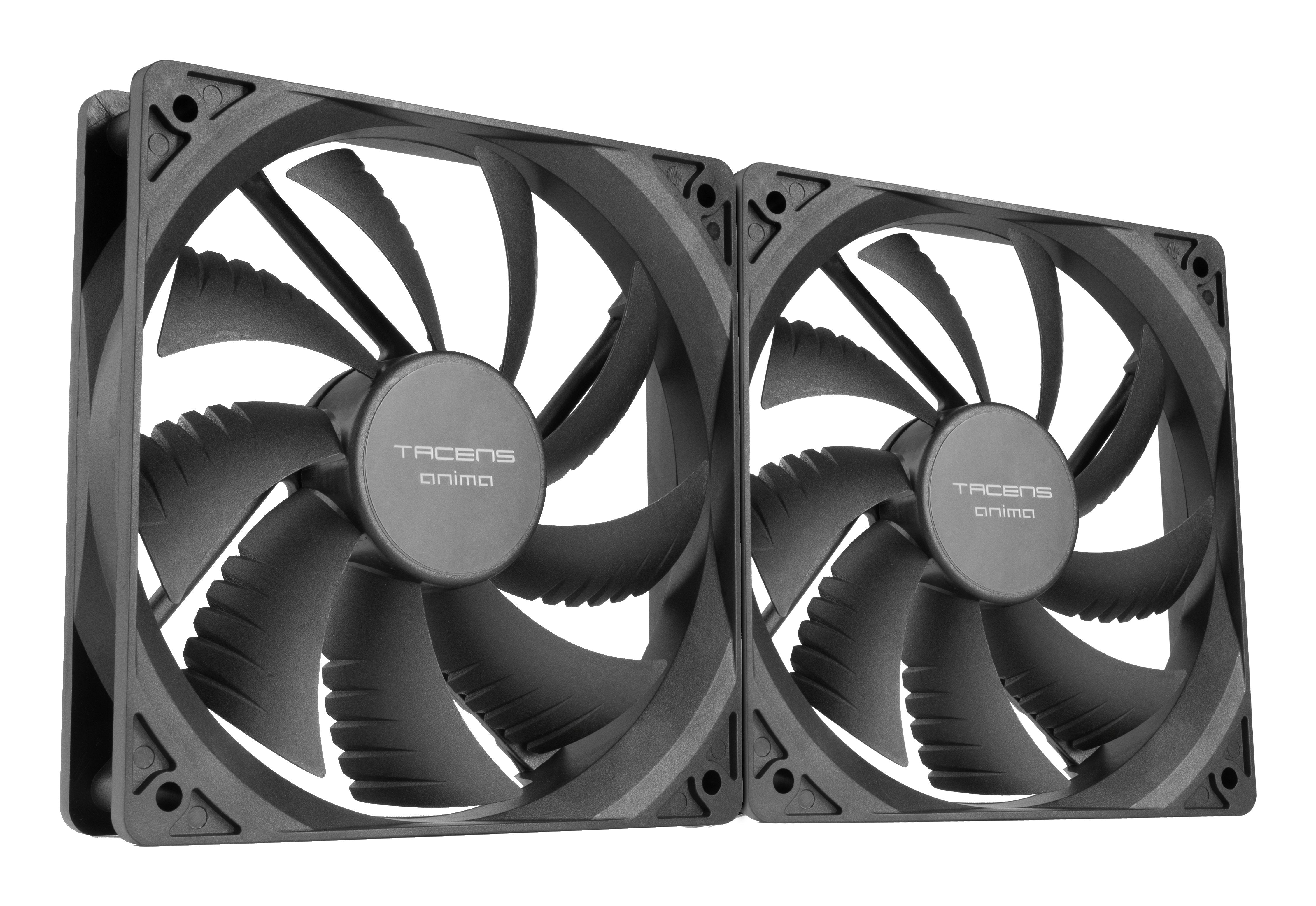 Ventilador Pc  Interno Tacens Anima Af12x2 12x12 14db Fluxus Bearing Air-Guide Bajo Ruido Pack 2