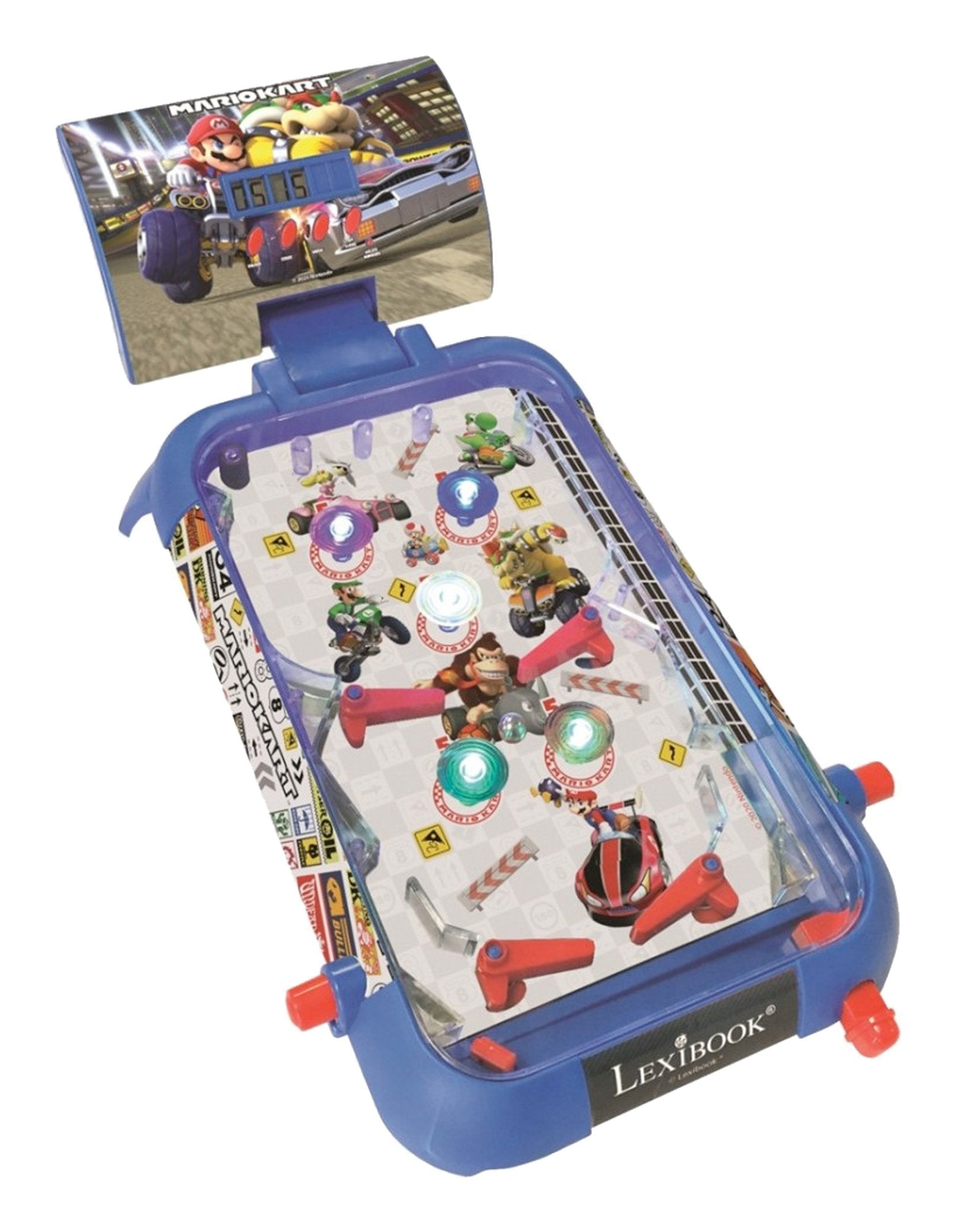 Juego Pinball De Mesa Electronico Mario Kart