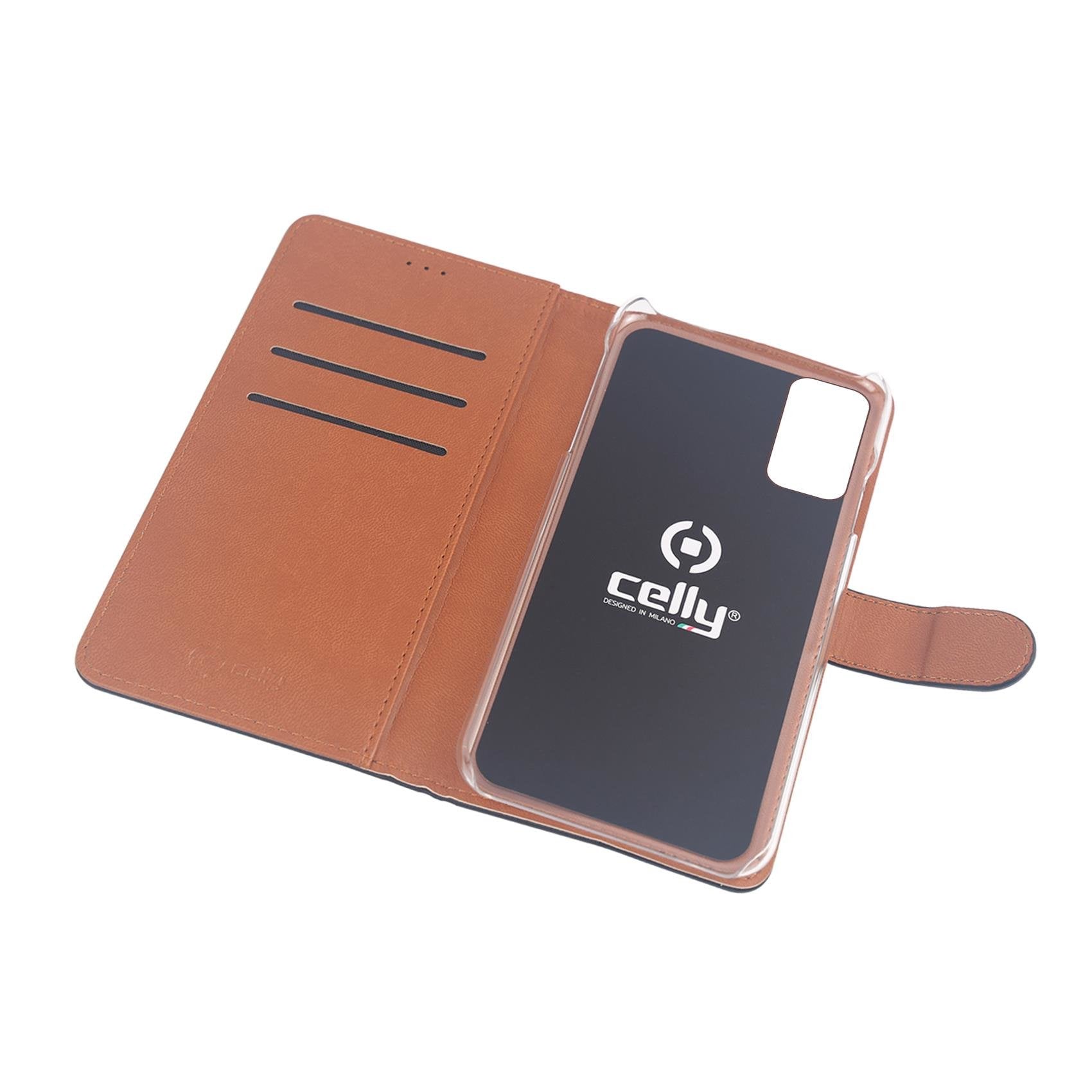 Celly Wally Funda Para Iphone 13 Pro - 15,5 Cm (6.1") Funda Cartera Negro