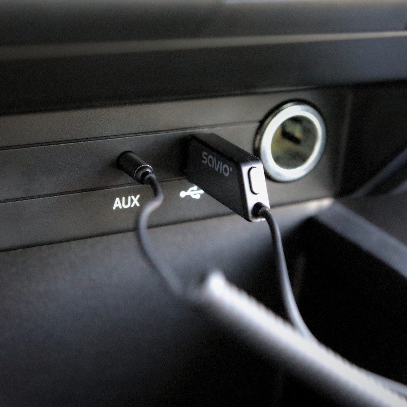 EAN 5901986048442 - Savio TR-16 transmisor FM 2400 - 2483,5 MHz Bluetooth Negro, Plata imagen 11