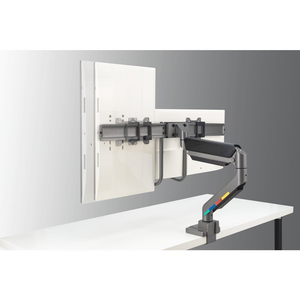 Soporte Kensington Monitorarm 32",2tft,2gel.Max.9kg,Gris Smartfit