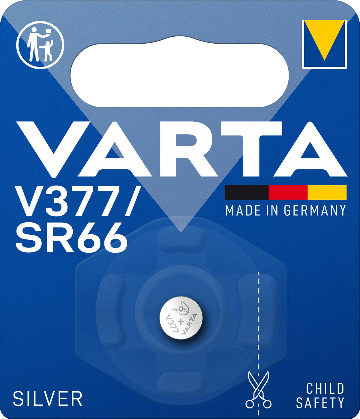 EAN 4008496317134 - Varta 1x 1.55V V 377 Batería de un solo uso SR66 Óxido de plata imagen 2