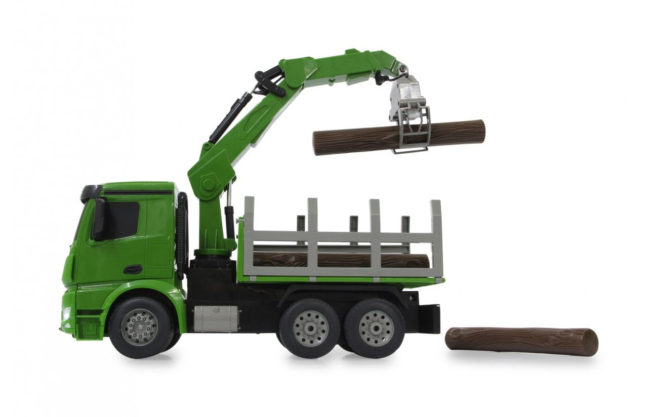 Jamara Container Lkw Modelo Controlado Por Radio Motor Eléctrico 1:20, Radiocontrol Verde, 1:20, 6 Año(S), 2400 Mah, 1,29 Kg