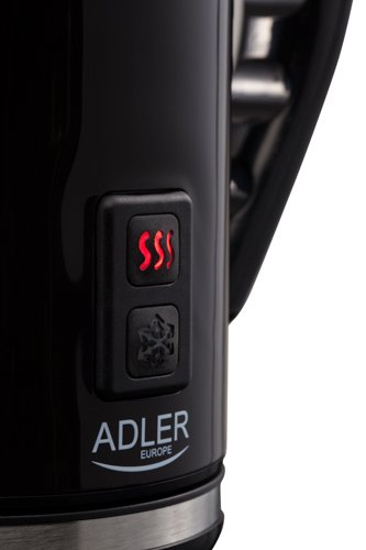 Espumador De Leche Adler Ad 4478 Automático Negro, Blanco