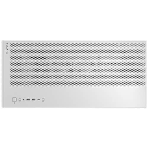Caja Pc Antec Flux Pro_euv Wood Atx 2xusb3.0 Sin Fuente Blanco