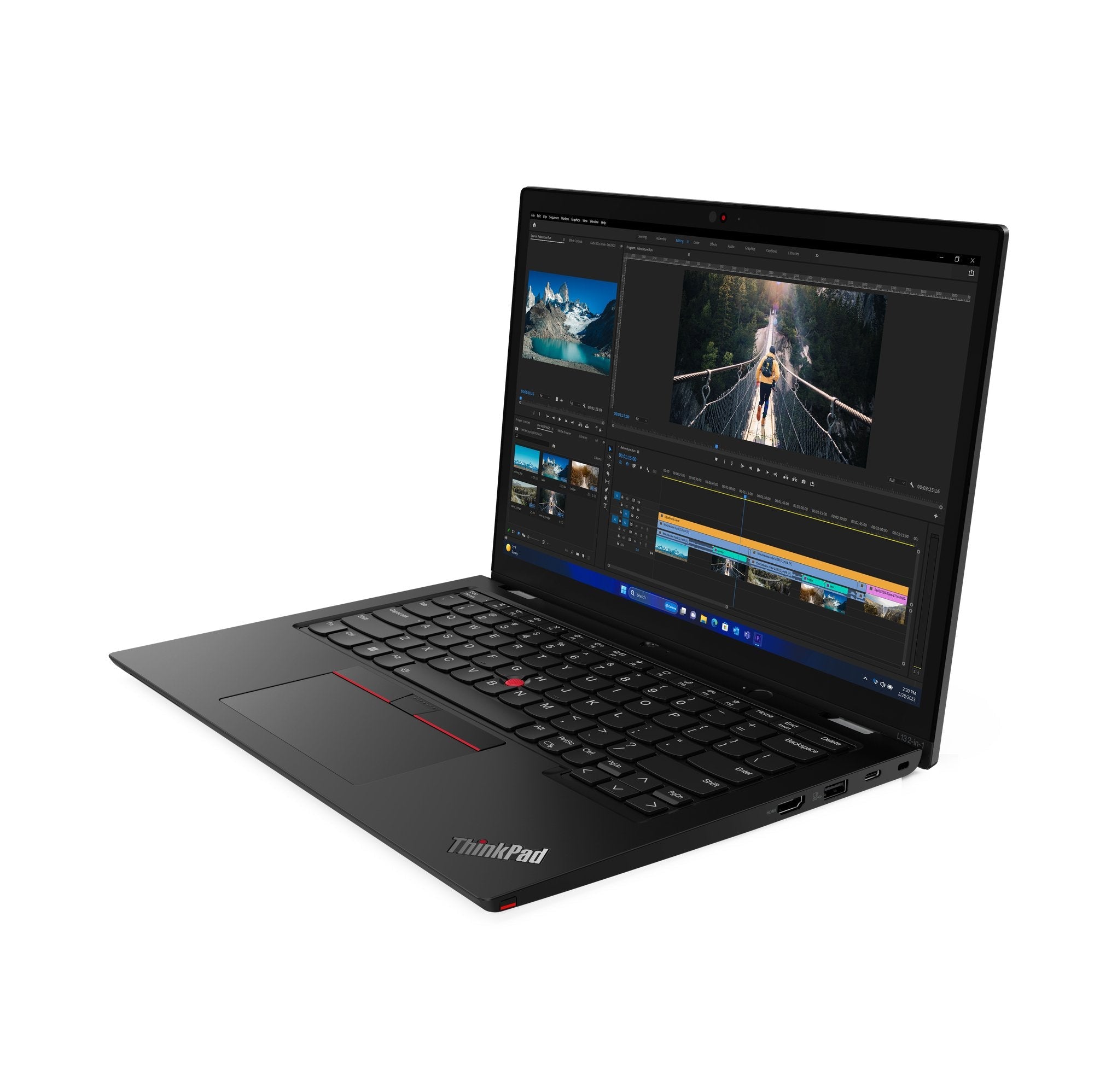 Portátil Lenovo Thinkpad L13 2-In-1 Gen 5 Ultra 7 155u 16gb 512gb 13 3" Actualizable A 4g Lte W11pro 1y Premier Support + Co2 Offset