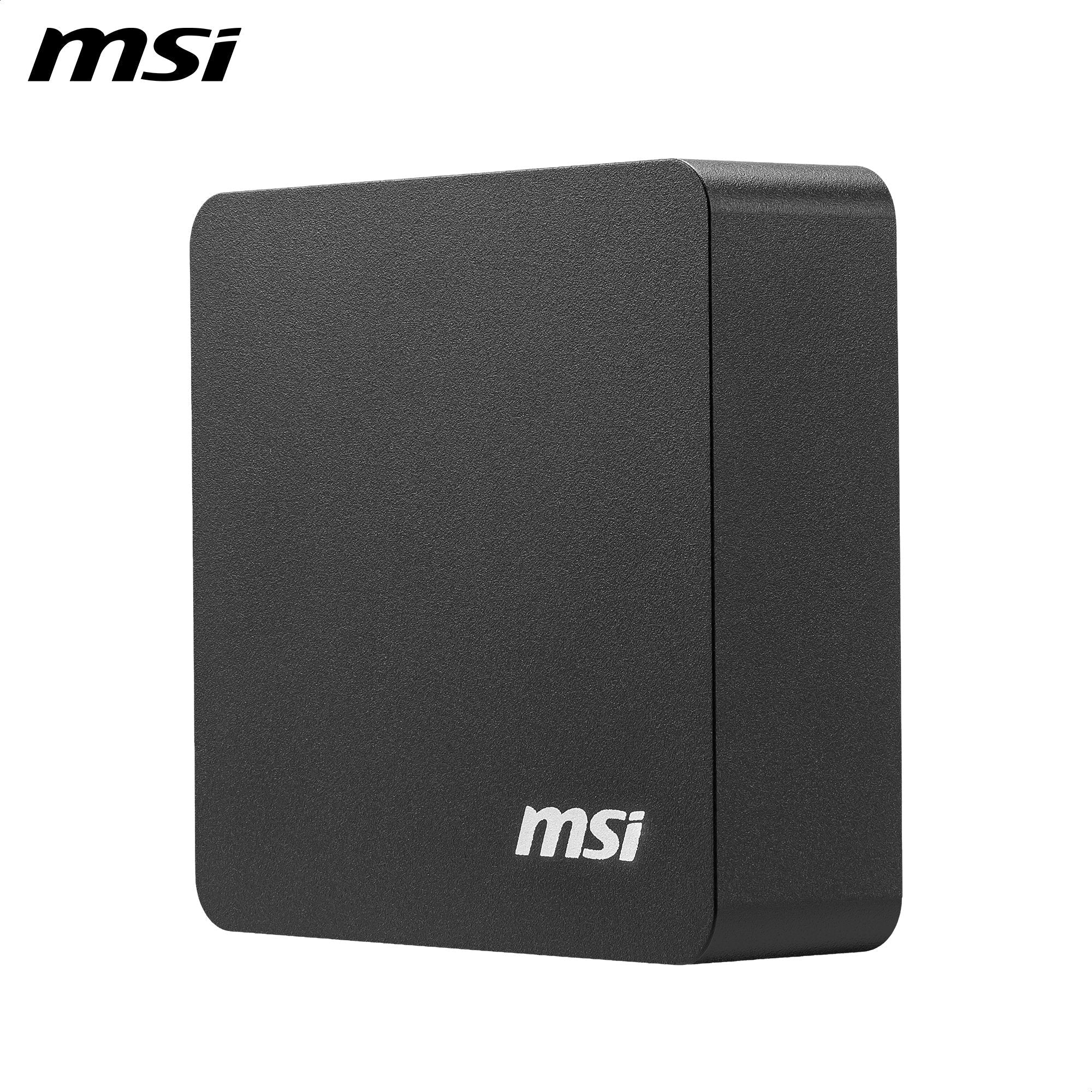Msi Cubi Nuc Ai+ 3mg Copilot+ Pc Ultra 5 322 Ram 16gb Ssd 512gb Wi-Fi 7 Air Cooler Psu 120w Lan 2x Vesa 2xhdmi Usb Thunderbolt W11p